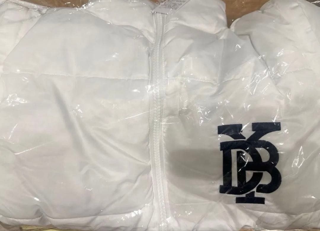 横浜DeNAベイスターズ 2WAYファイバーダウンジャケット ホワイト 白 L