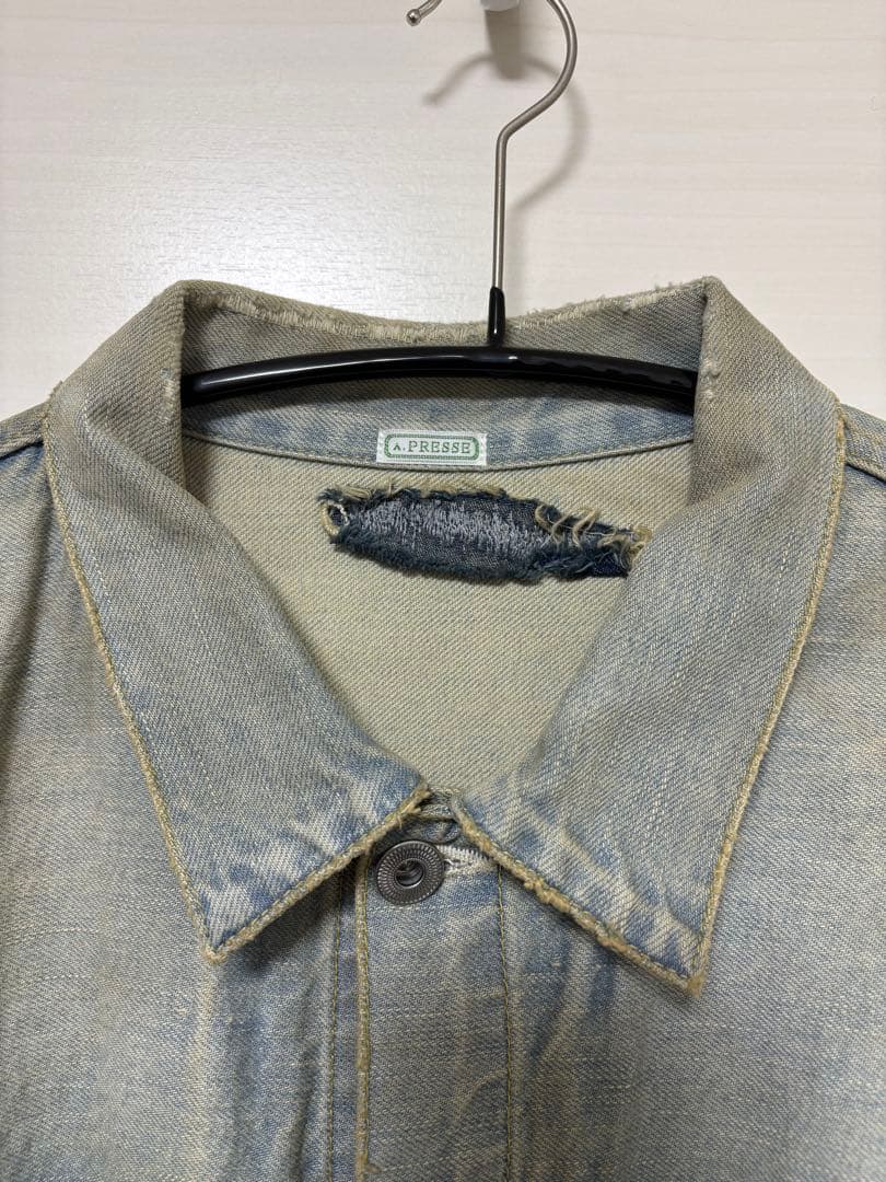 a.presse デニムジャケット 48 bleach