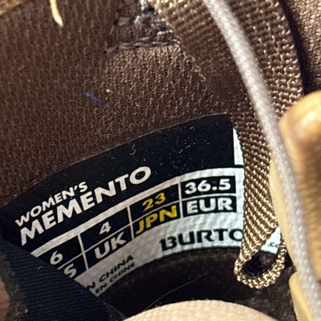 Burton レディース Memento ブーツ 23.0cm