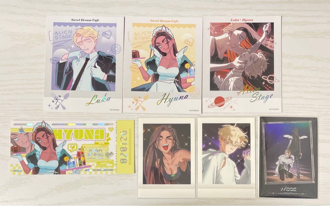 エイステ ヒョナ ルカ 7枚セット - メルカリ