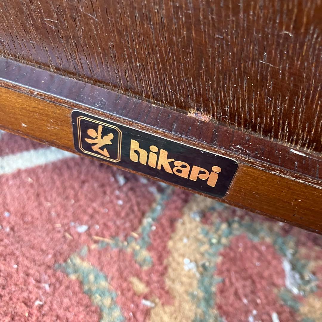 昭和レトロ 光家具 木製コーナーラック 飾り棚 半円型 扇型 古家具 古道具