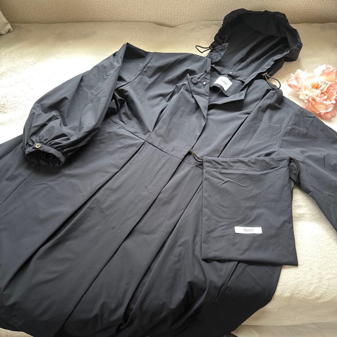 新品Ame NO Chi Hareアメノチハレ レインコート KIKI Navy