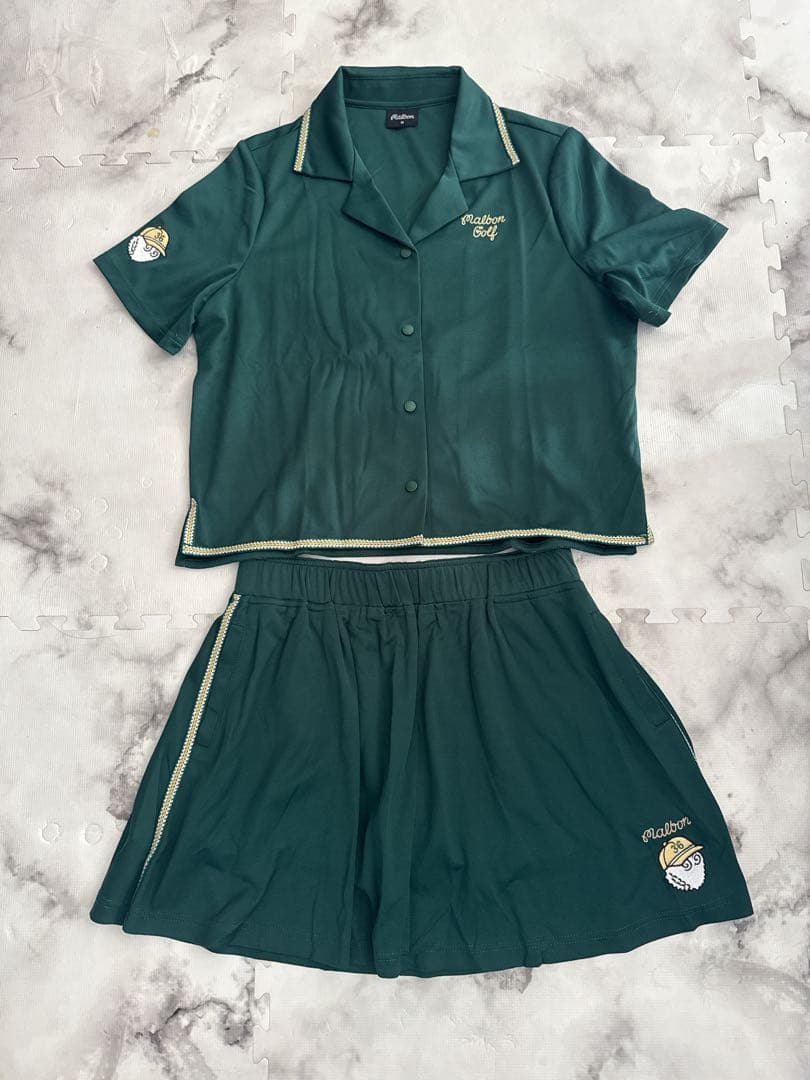 マルボンゴルフ　セットアップ　緑　M