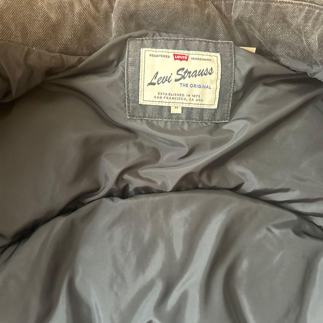 Levi Strauss グレー ダウンジャケット Mサイズ