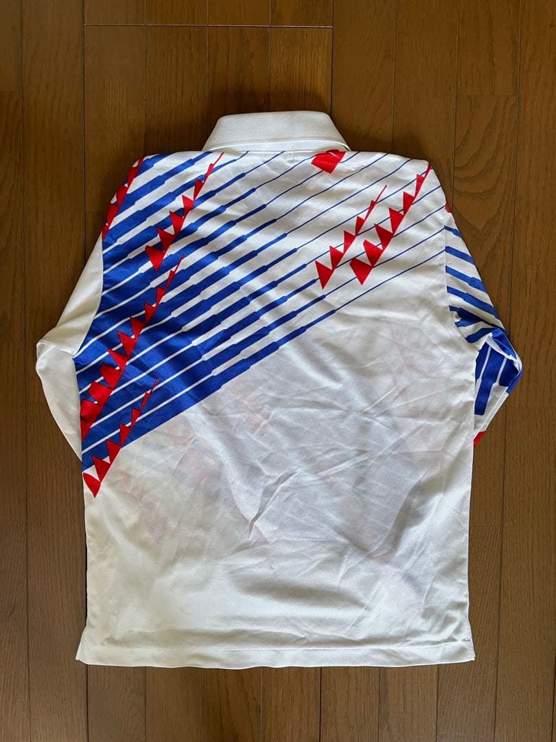 1994年 asics 日本代表 ドーハモデル away 長袖ユニフォーム L - メルカリ