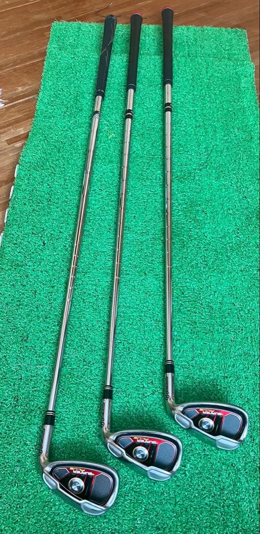 テーラーメイド バーナー プラス P.9.8番 3本セット フレックスS