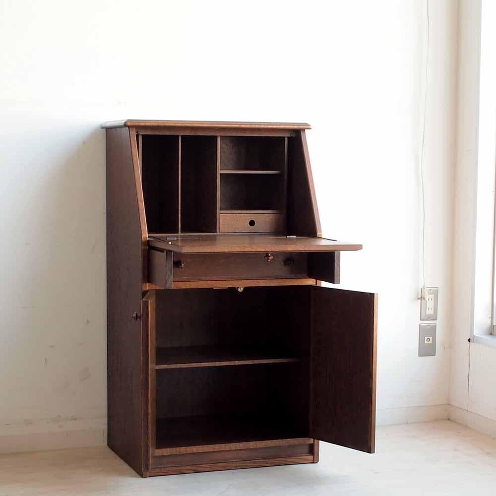 三越家具 ブルージュ オーク材 ライティングビューロー ZR24254