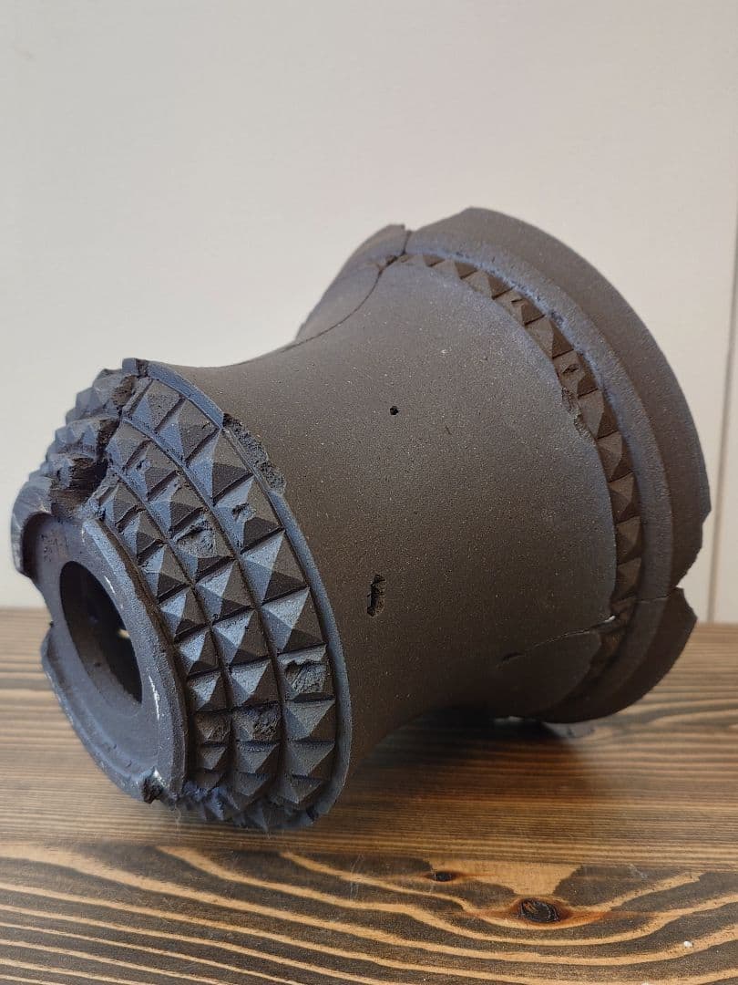 【未使用】 吉光窯 kikko 「Broken Studs FA」スタッズ 鉢②