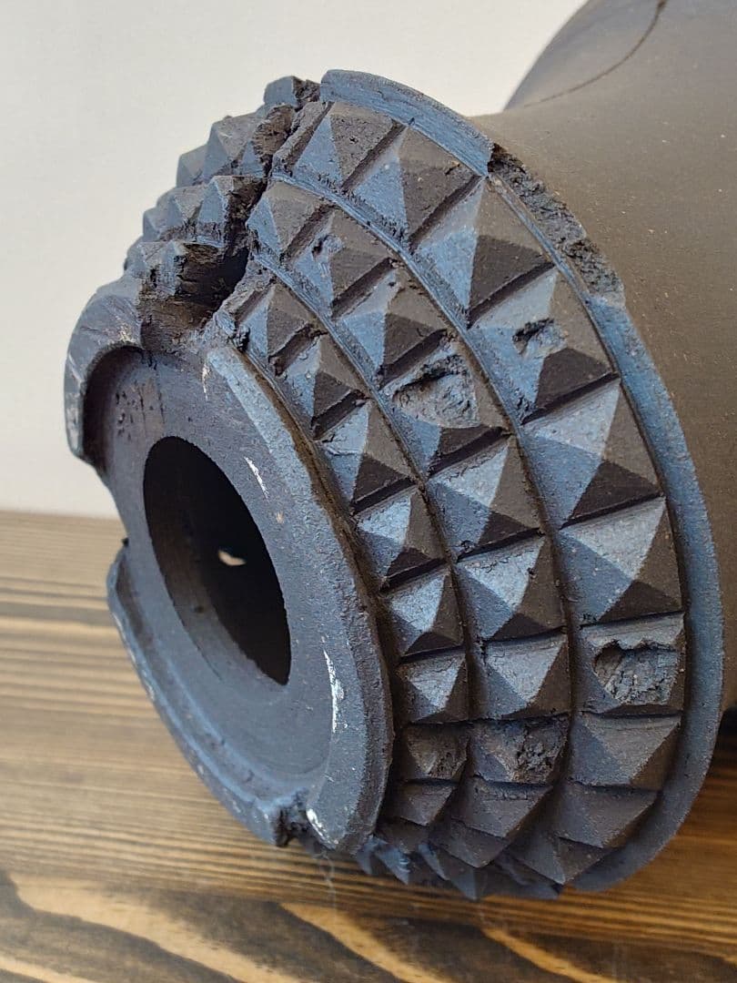 【未使用】 吉光窯 kikko 「Broken Studs FA」スタッズ 鉢②