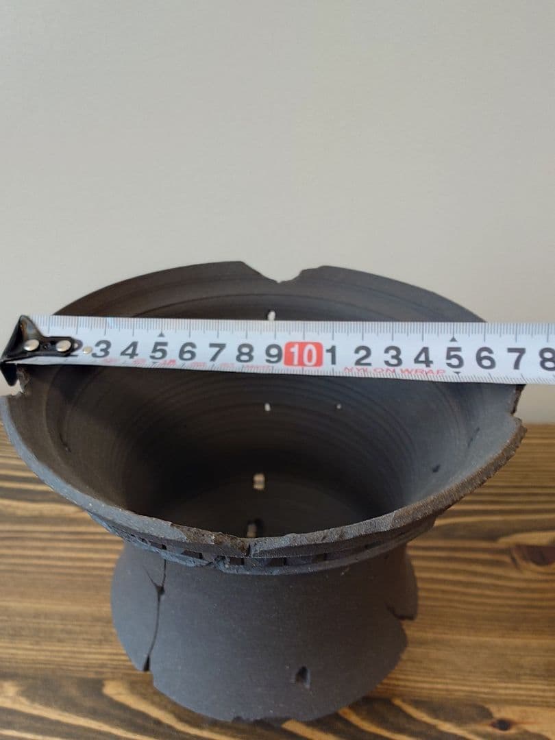 【未使用】 吉光窯 kikko 「Broken Studs FA」スタッズ 鉢②