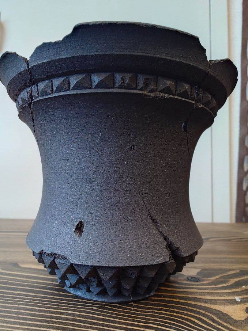 【未使用】 吉光窯 kikko 「Broken Studs FA」スタッズ 鉢②