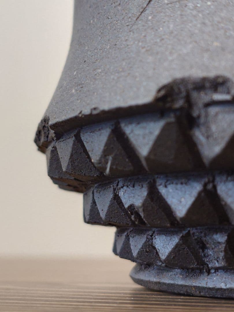 【未使用】 吉光窯 kikko 「Broken Studs FA」スタッズ 鉢②