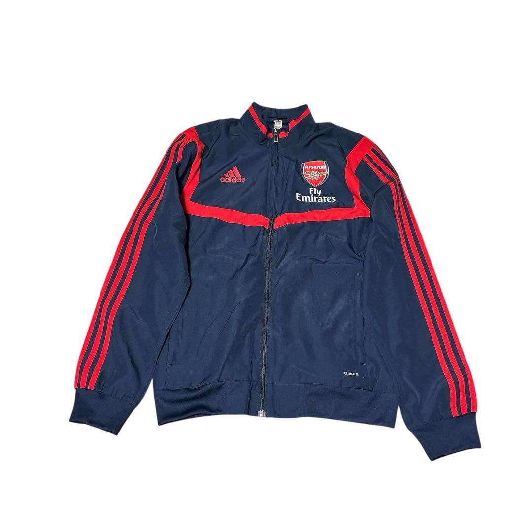 adidas アーセナル プレゼンテーショントラックトップ Mサイズ　ネイビー
