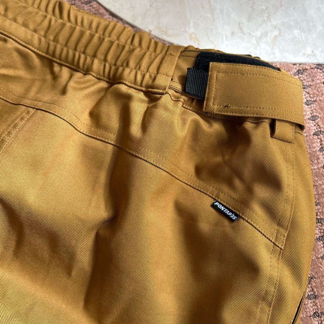 美品★PONTAPES スキー スノーボード ウェア L 肩紐取外し可能2way