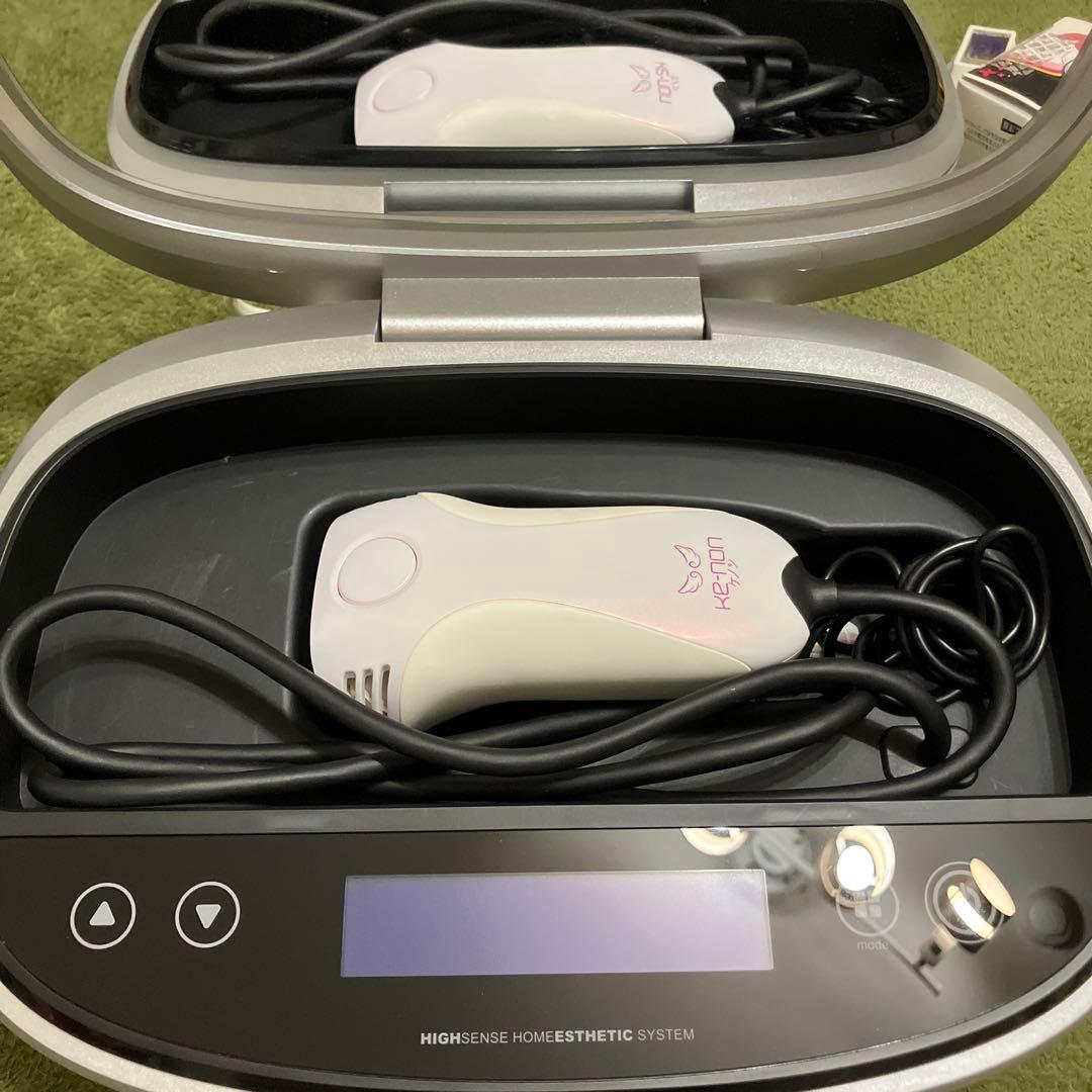 脱毛器ケノンver.7.2カートリッジ使用済2種と新品３種セット