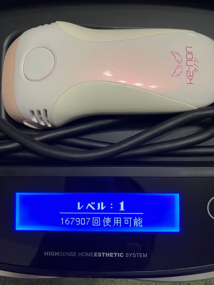 脱毛器ケノンver.7.2カートリッジ使用済2種と新品３種セット