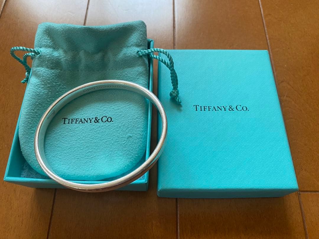 Tiffany ティファニー 1837 ナロー シルバー バングル ブレスレット