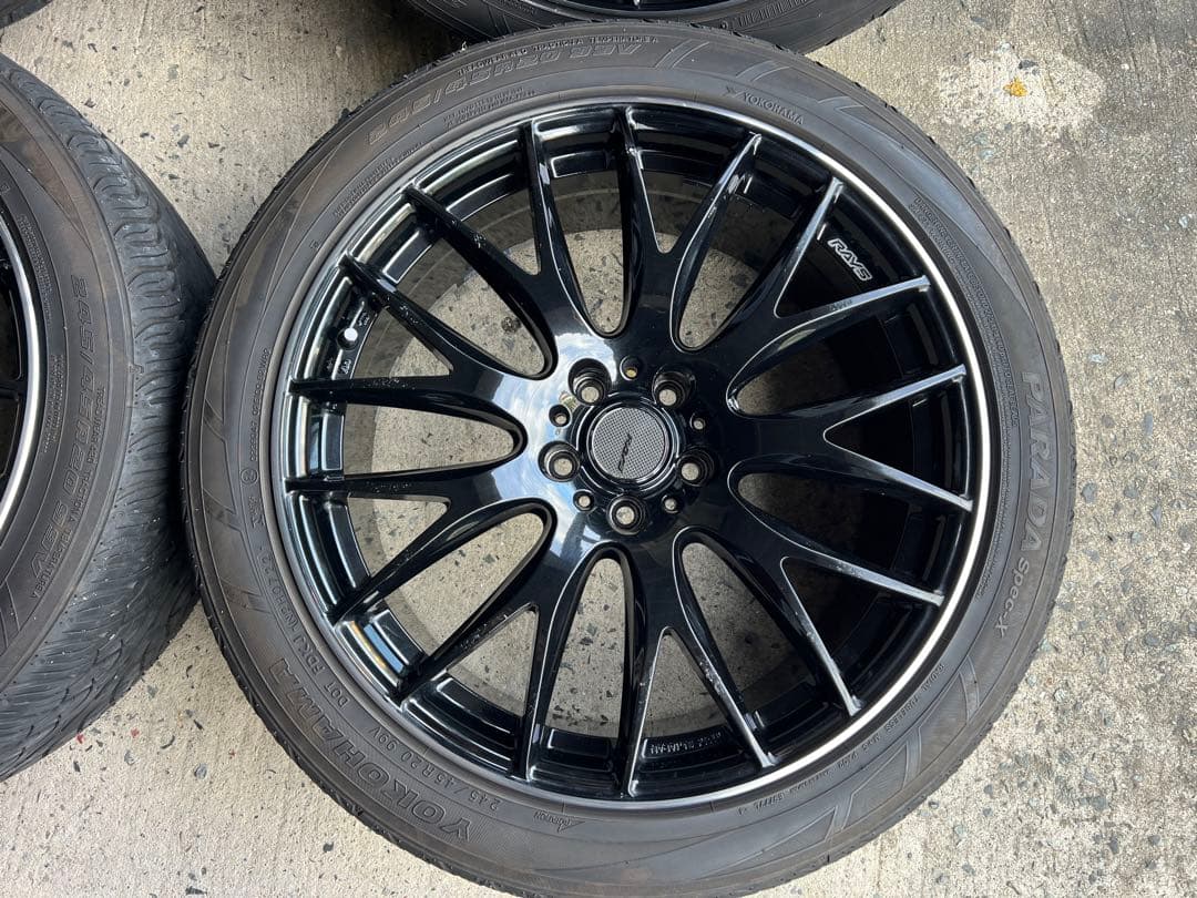 RAYS HOMURA 2×9 20インチ 8.5J +38 5H 114.3