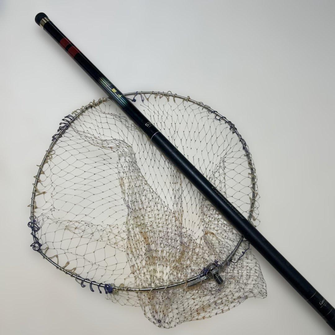 がまかつ　たもの柄　競技スペシャル　530 たも網　チタン　45cm