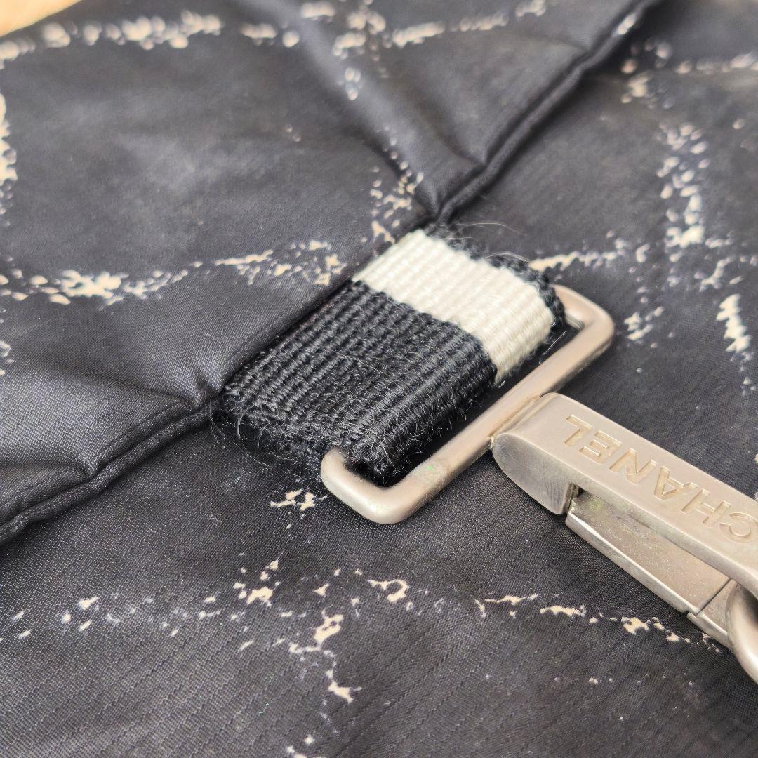 CHANEL 旧トラベルライン バックパック ブラック