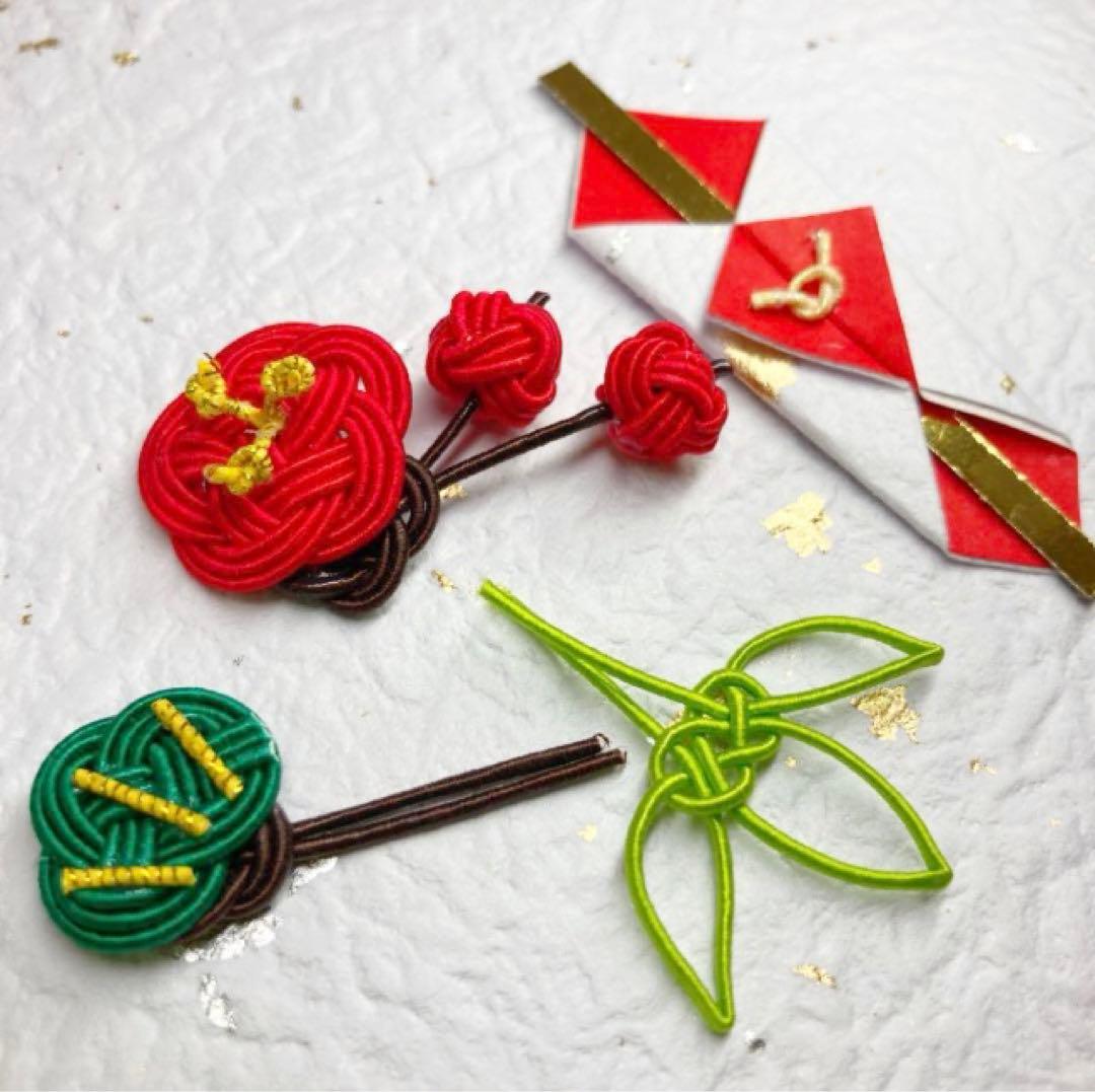 水引パーツ☆熨斗/松/竹/梅 - メルカリ