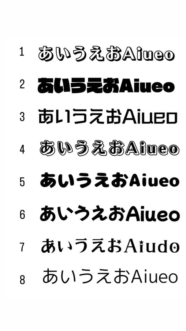 みーちゃんオーダー　ネームキーホルダー　名入れ　名札　オリジナルキーホルダ