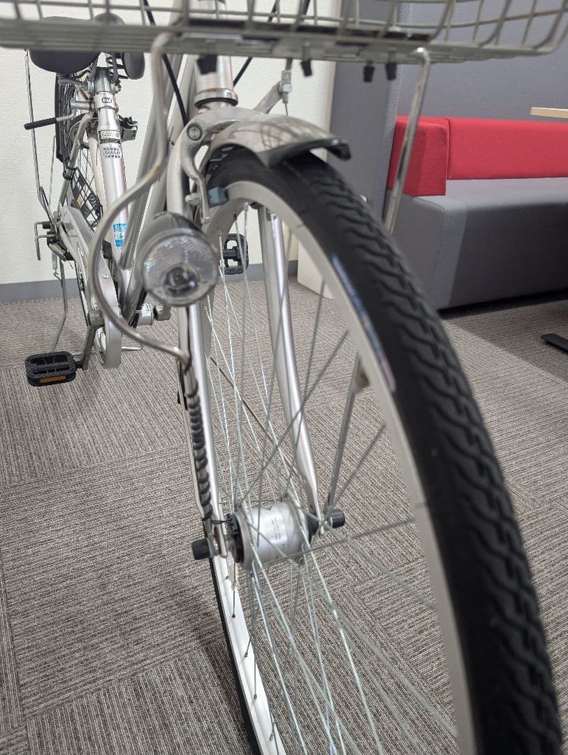 シティサイクル アルミフレーム 内装5段ギア、オートライト✴️茨城県