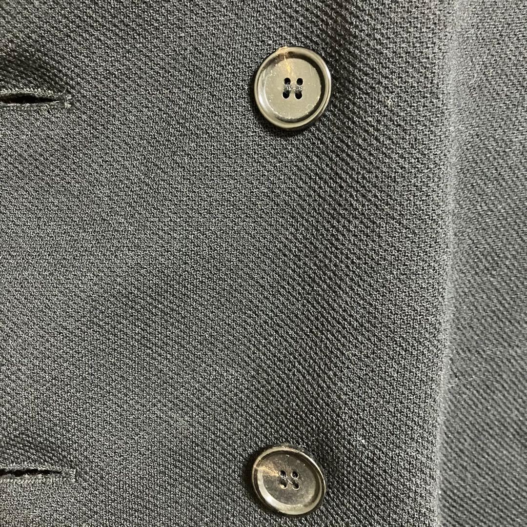 フランス製　コムデギャルソンシャツ　ブラック ピーコート ウール混紡　ショート丈