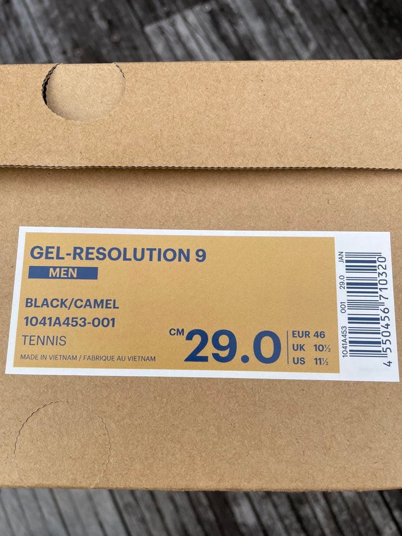 希少サイズ★アシックス‪✕‬BOSS ゲルレゾリューション9 ／29.0cm
