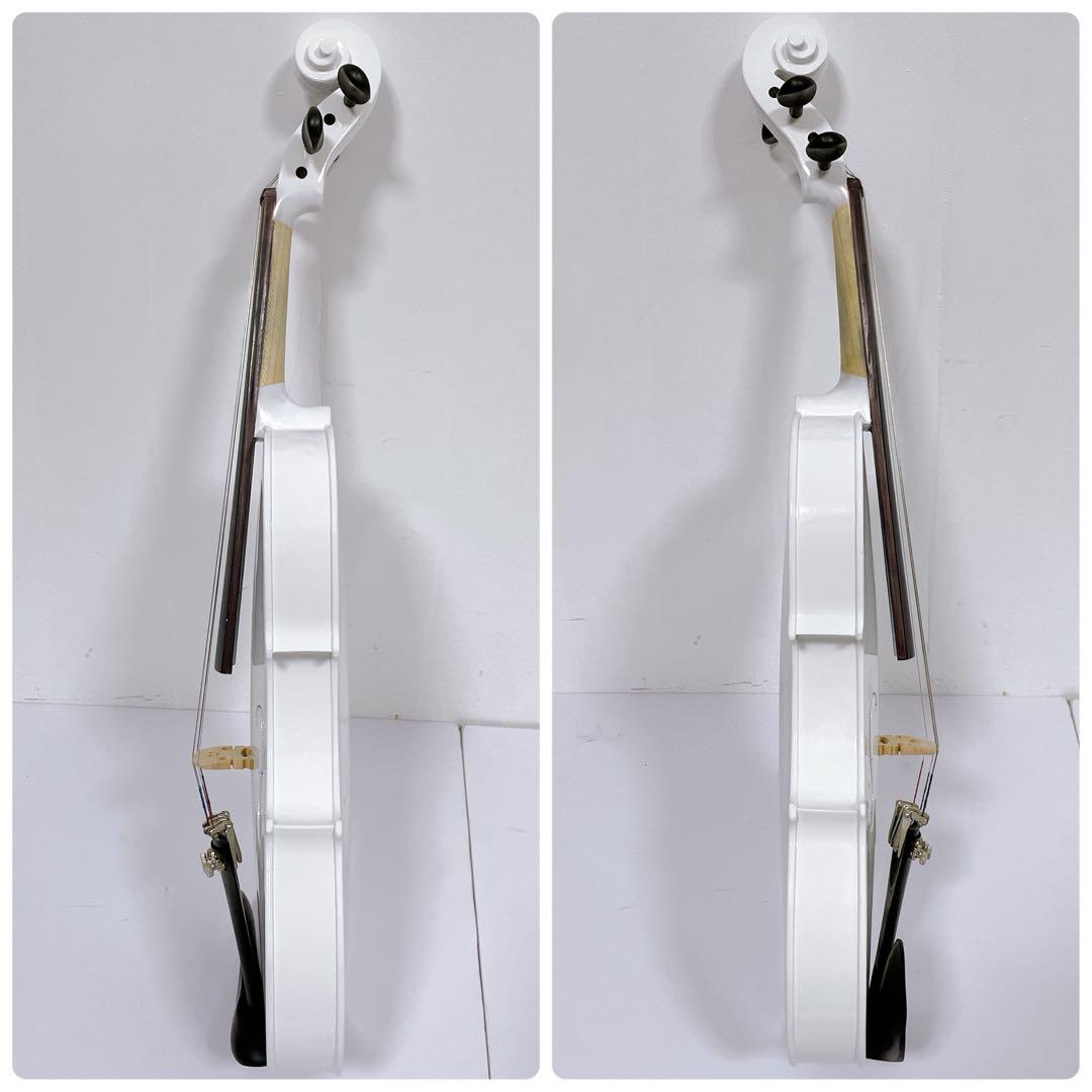 ✨未使用級✨Hallstatt V-12 4/4 バイオリン ホワイト 付属多数
