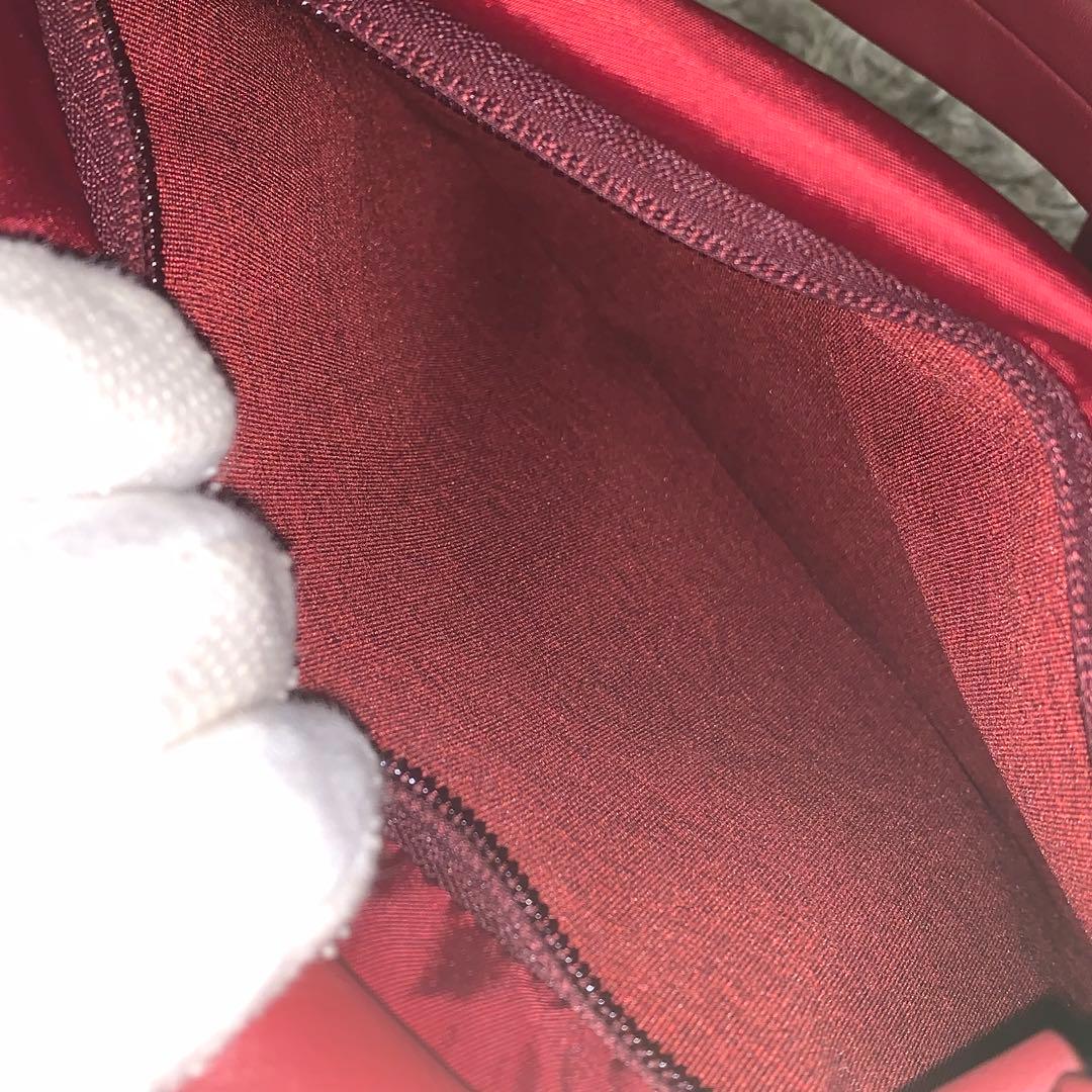 未使用級✨カンペール Cira リュック オールレザー A4可能 レッド