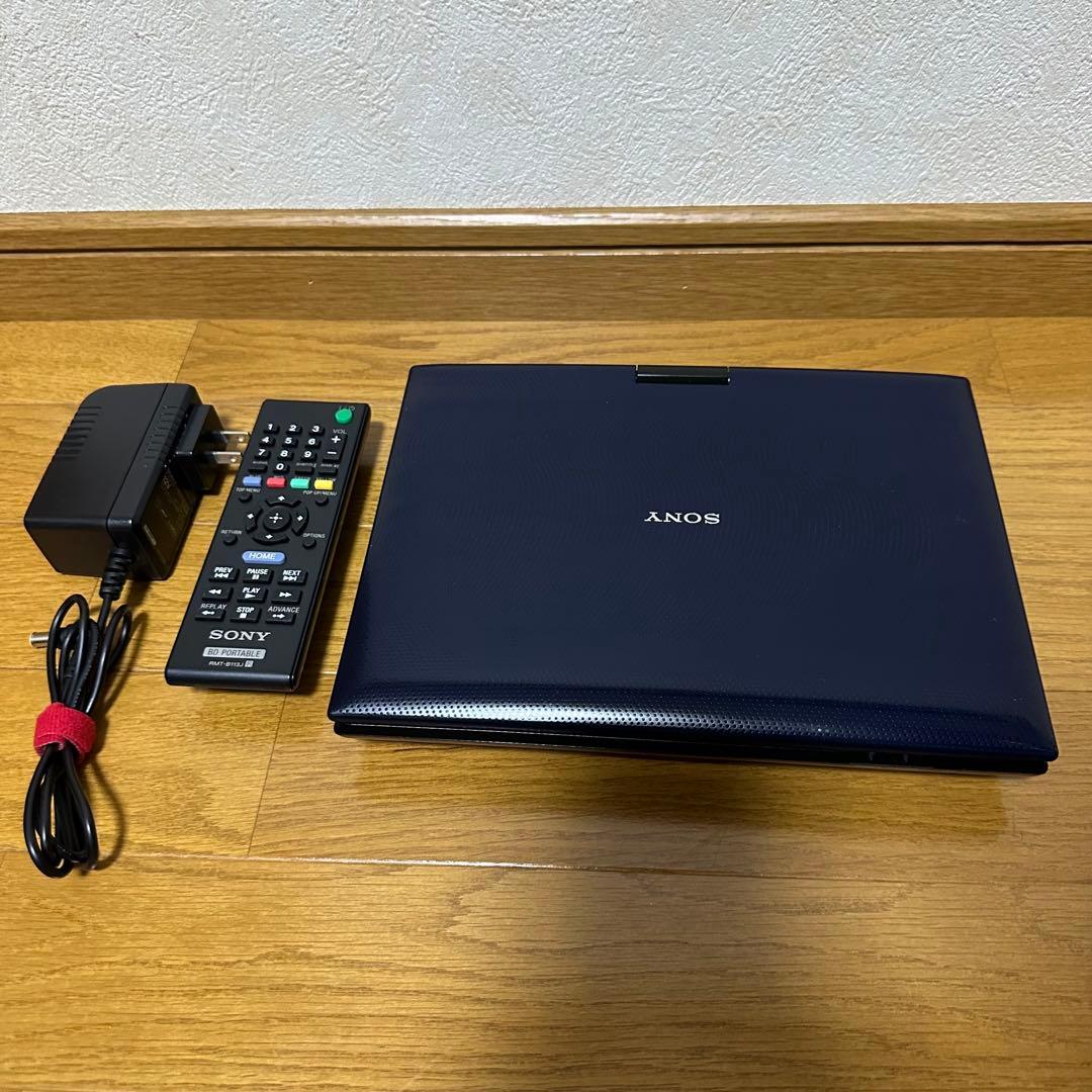 長時間再生 SONY ポータブル ブルーレイプレーヤー BDP-SX910