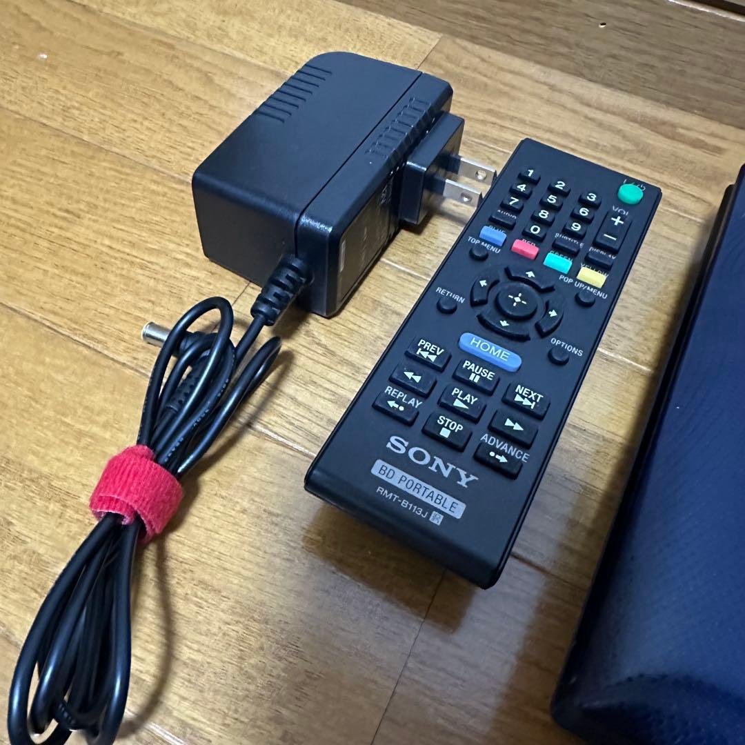 長時間再生 SONY ポータブル ブルーレイプレーヤー BDP-SX910