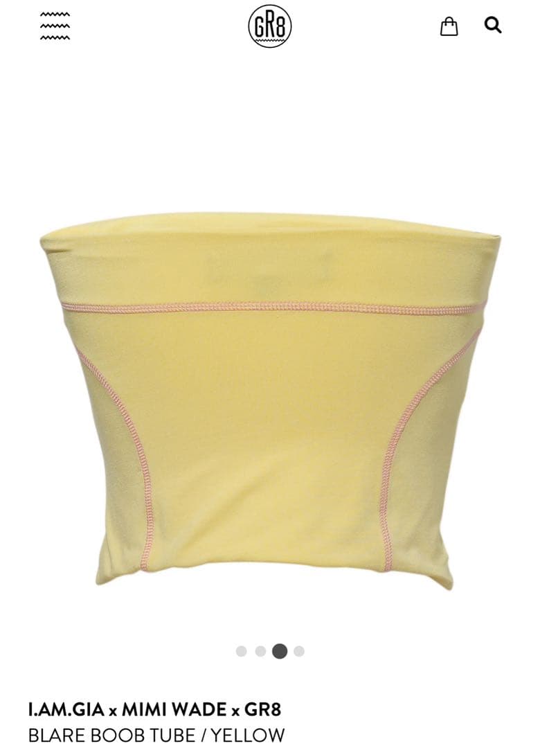 I.AM.GIA x MIMI WADE x GR8 チューブトップ