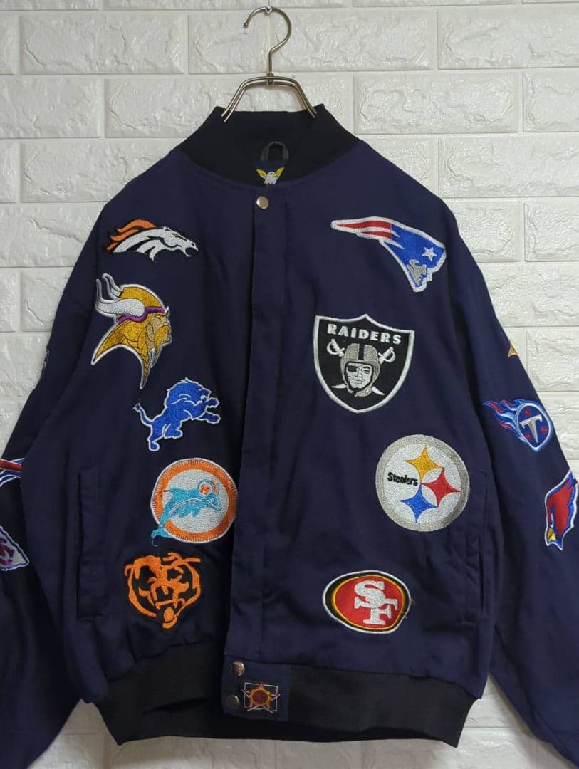 JH　Designgroup　スタジャン　Lsize　RAIDERS