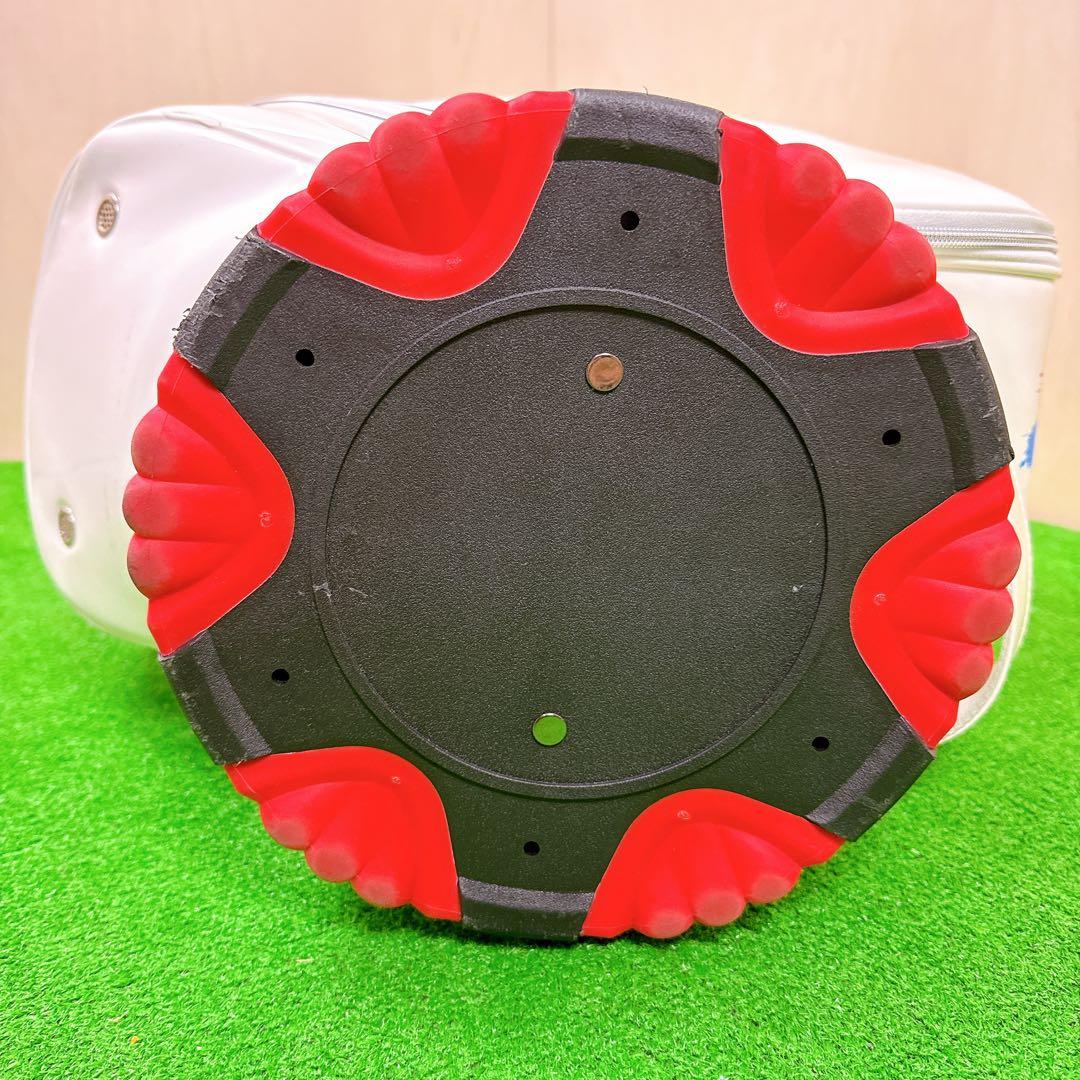 【数量限定品】 PsychoBunny キャディバッグ ホワイト エナメル 美品