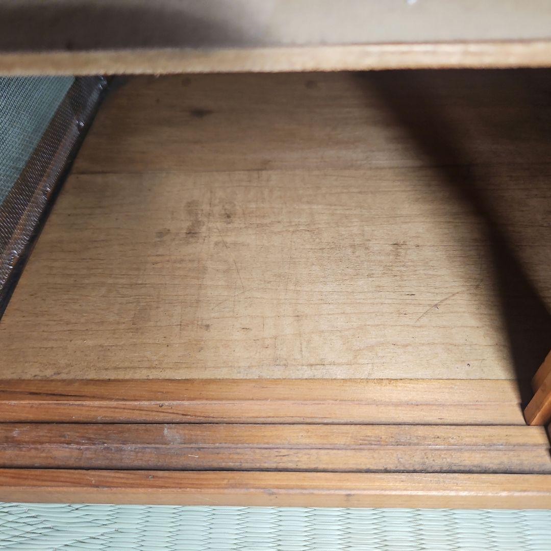 昭和レトロ　食器　水屋