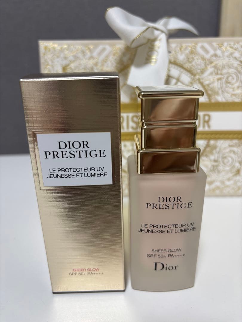 【新品】DIOR プレステージホワイトルプロテクターUVルミエールシアーグロー