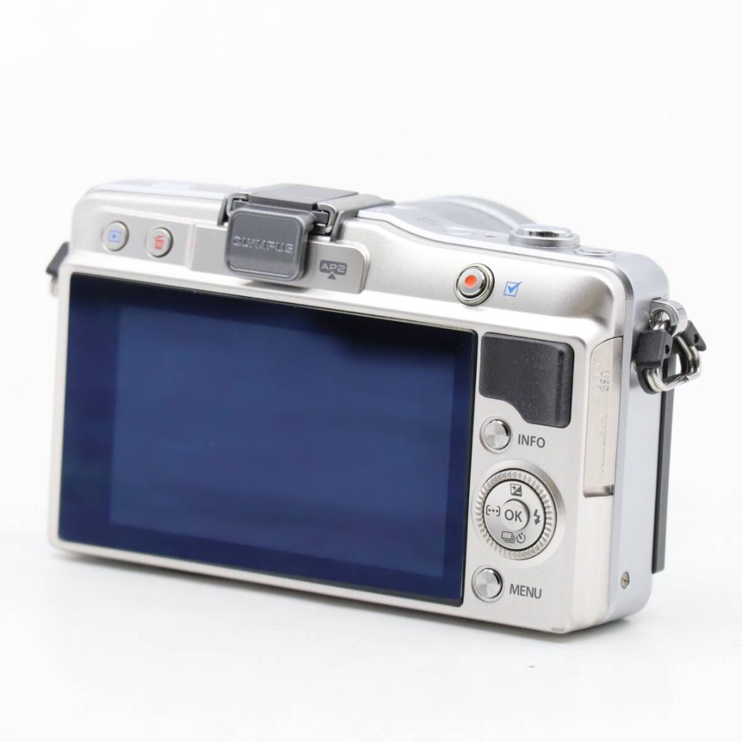 美品 オリンパス ミラーレス一眼 PEN mini E-PM2 レンズキット