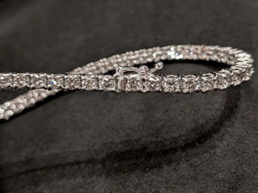 豪華　5ct テニスブレス　Pt950　ダイヤモンド　プラチナ