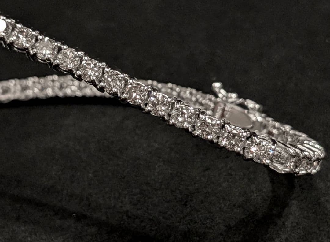 豪華　5ct テニスブレス　Pt950　ダイヤモンド　プラチナ