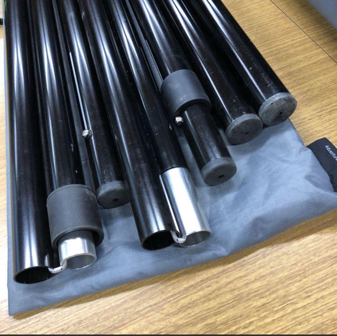 【美品】nemo ヘキサライト6Pグレー グロメット強化版