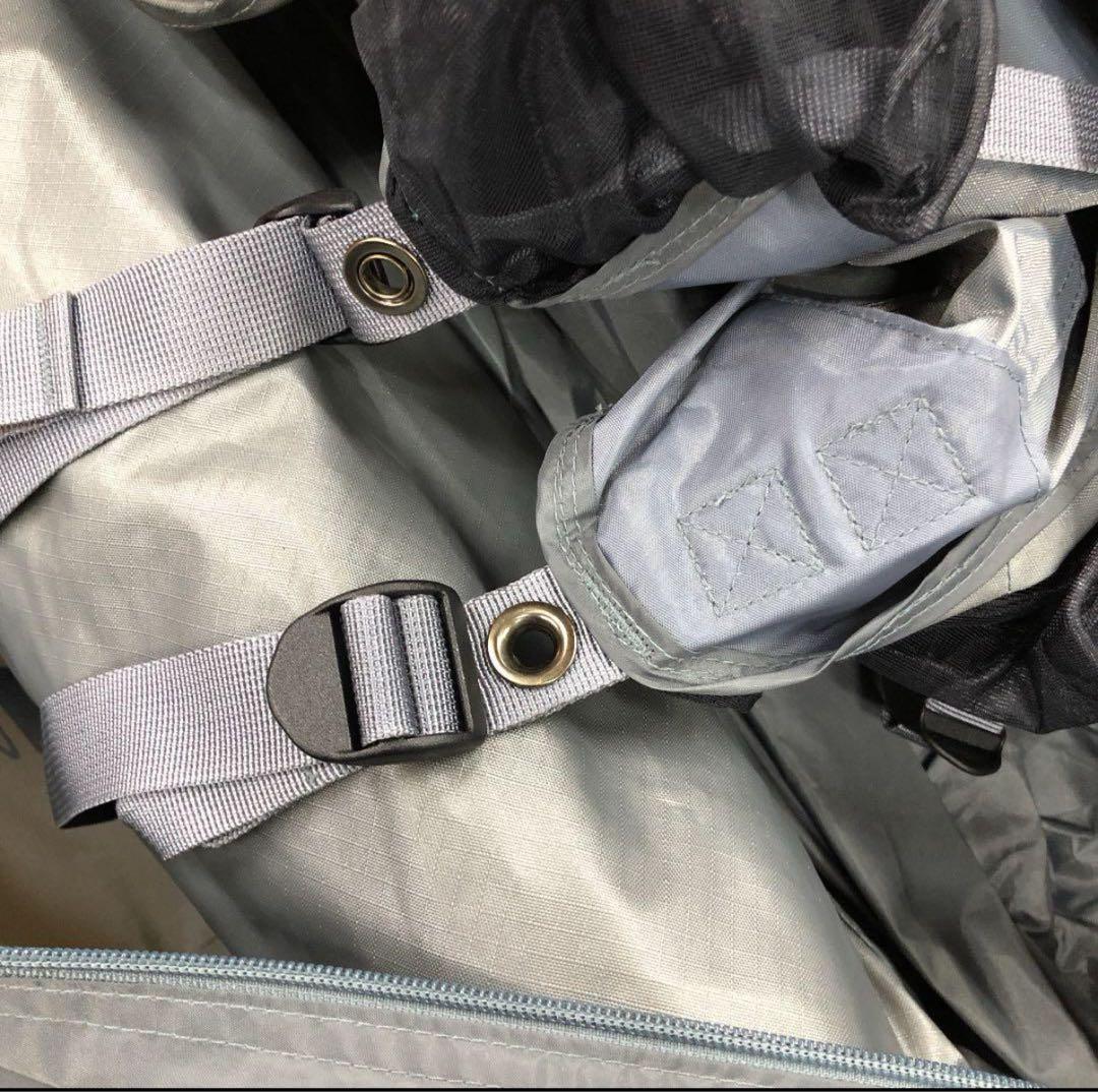 【美品】nemo ヘキサライト6Pグレー グロメット強化版