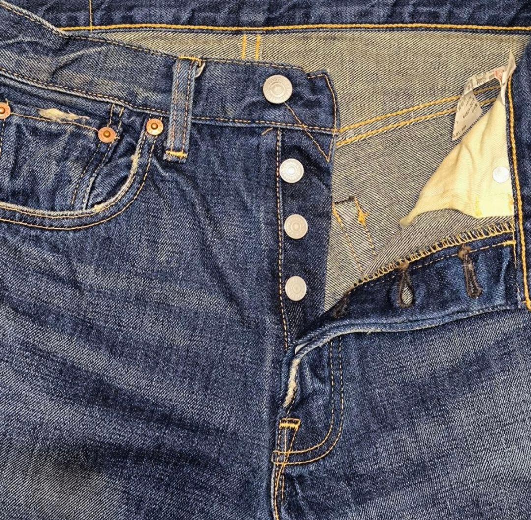 リーバイス 501XX ビッグE 赤耳 復刻 66501-0018