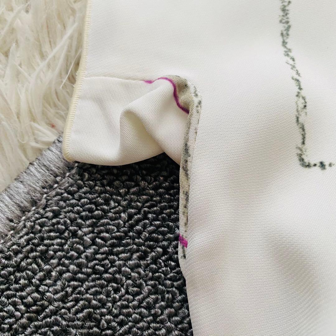 極美品 定価128000円 N°21 花柄 ジャージー プリントワンピース 40