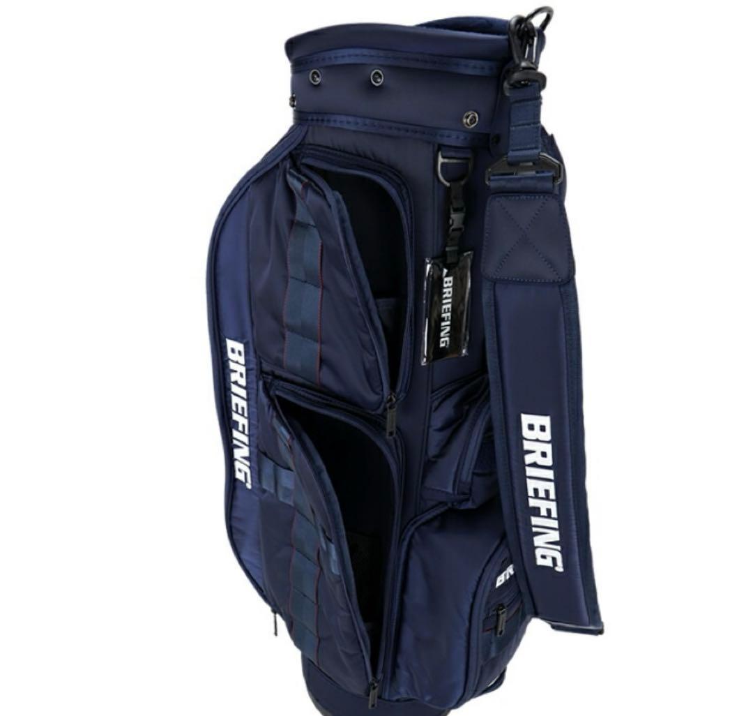 ブリーフィング キャディバッグ ネイビー ユニセックス