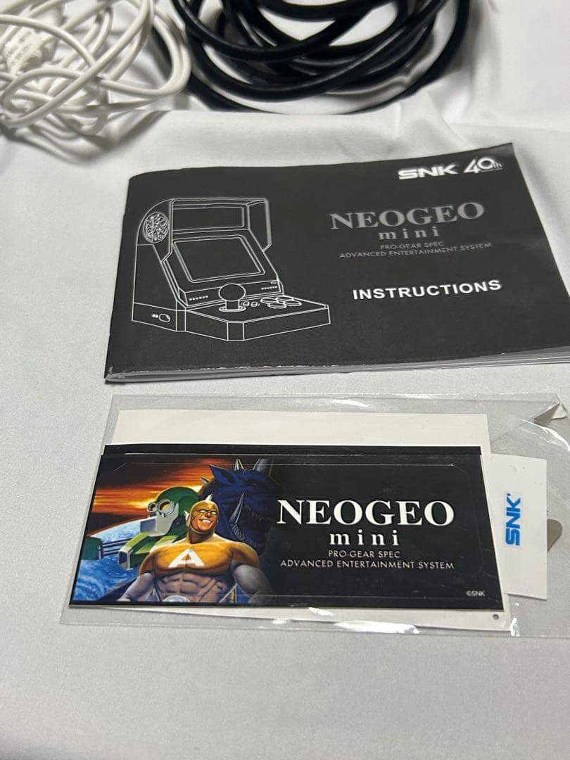 SNK NEOGEO mini ゲーム機 コントローラー＋スーパーコンバーター
