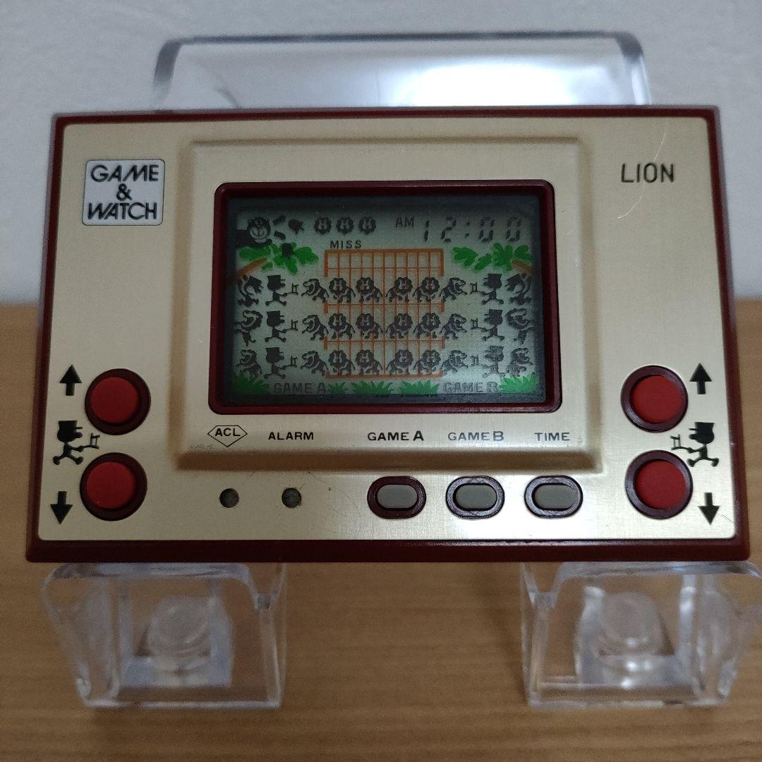 ゲーム＆ウォッチ　ライオン　ニンテンドーNintendo任天堂　メンテナンス済み