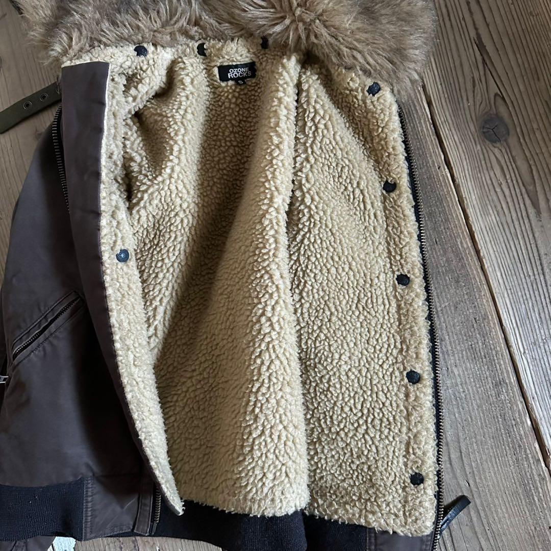 オゾンロックスOZONE ROCKSフライトミリタリージャケット