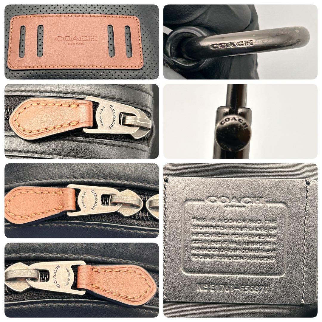 レア美品✨ COACH コーチ ボディバッグ ショルダーバッグ 肩掛け ブラック